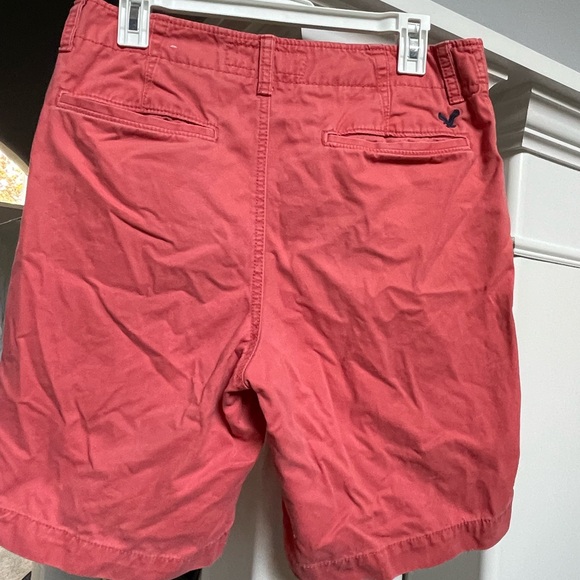 EUC American Eagle outfitters men’s shorts waist size 30” supersoft salmon color - Picture 2 of 7